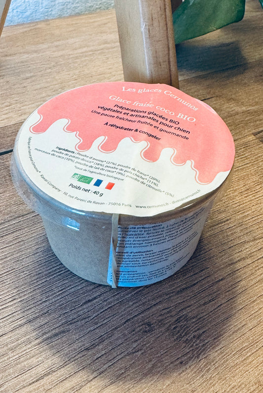 Glace - Fraise Coco BIO
