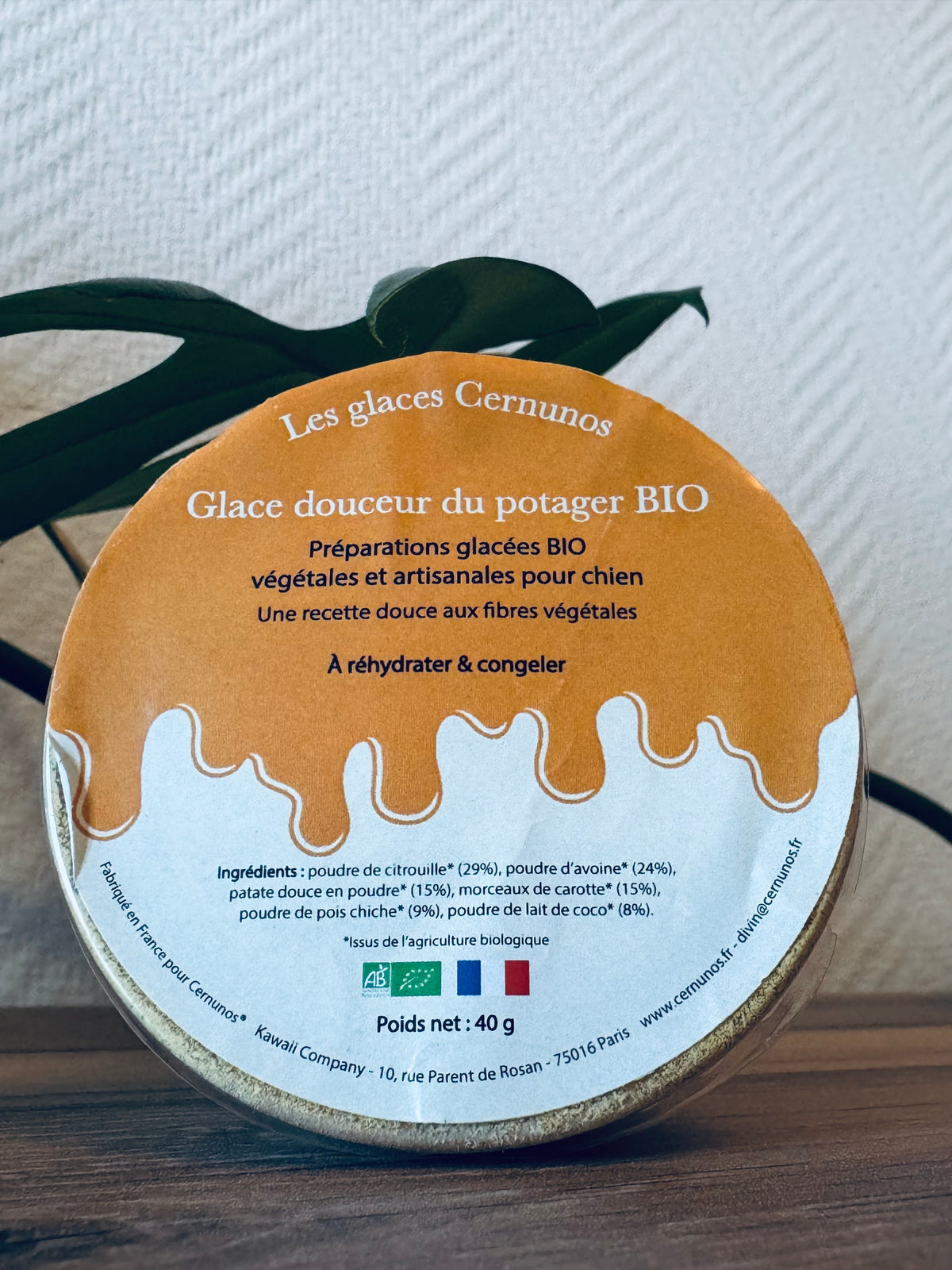 Glace - Douceur du potager
